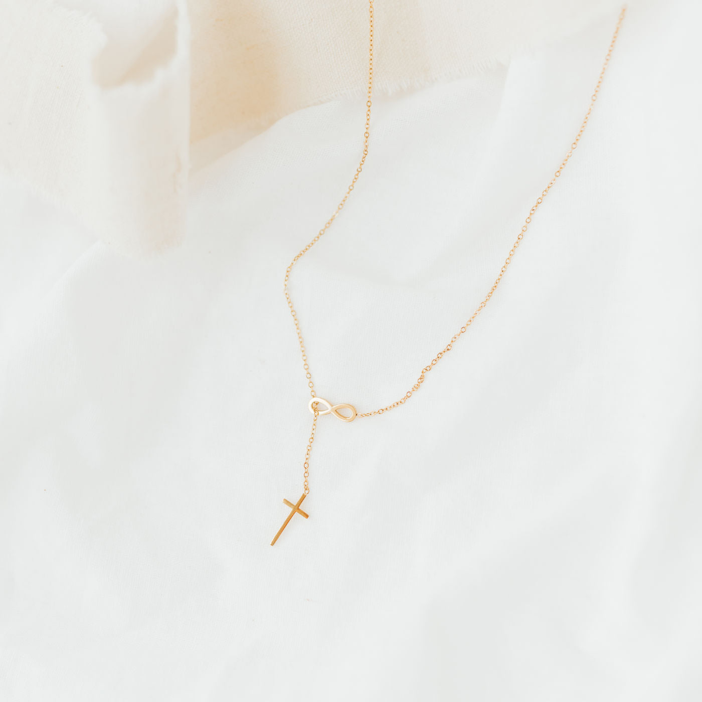 Forever Necklace - Kreuz Halskette