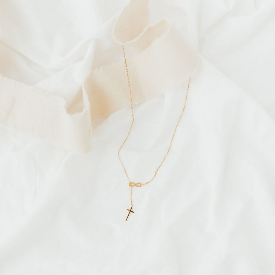 Forever Necklace - Kreuz Halskette