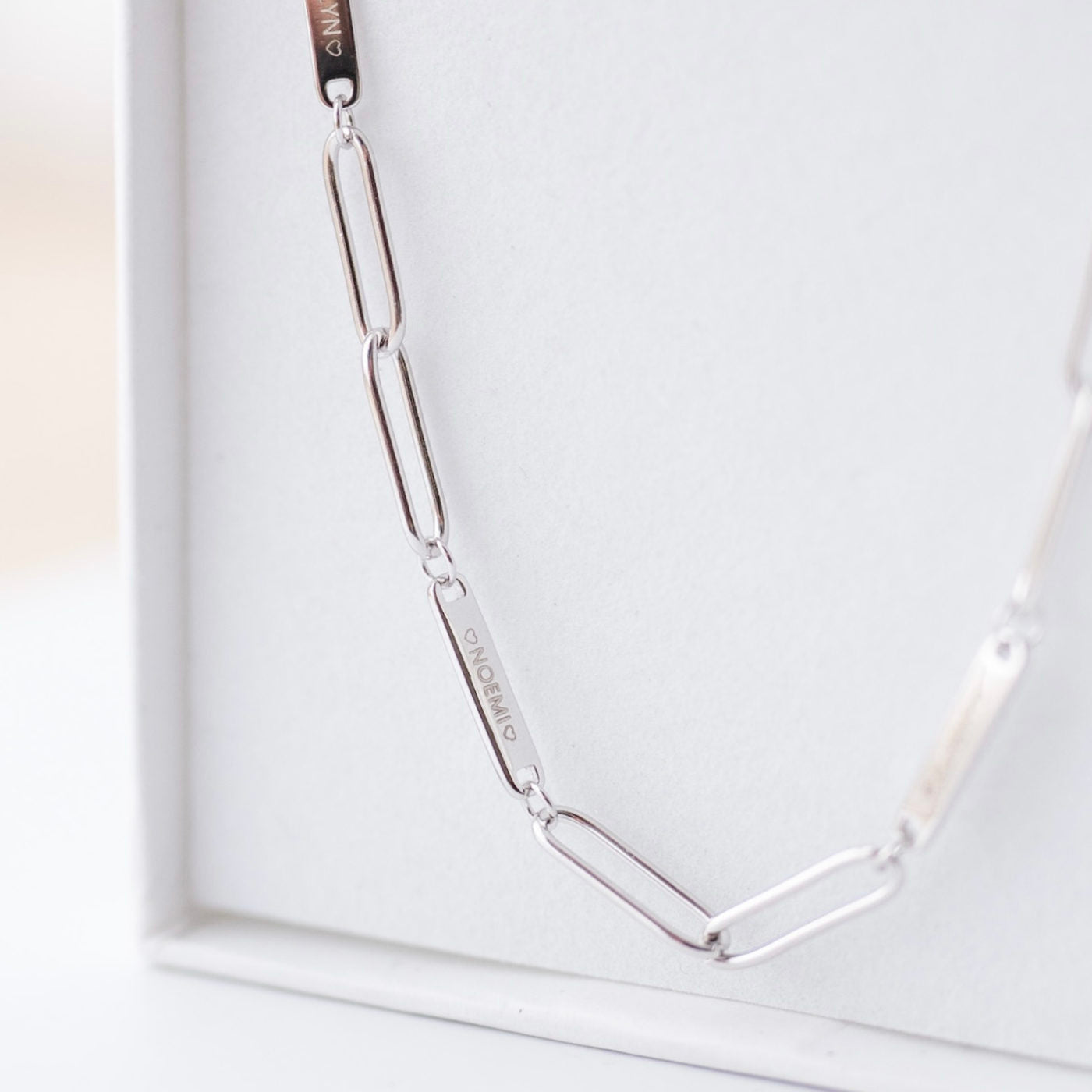 Family Chain Necklace Silver - So Loved Manufacture