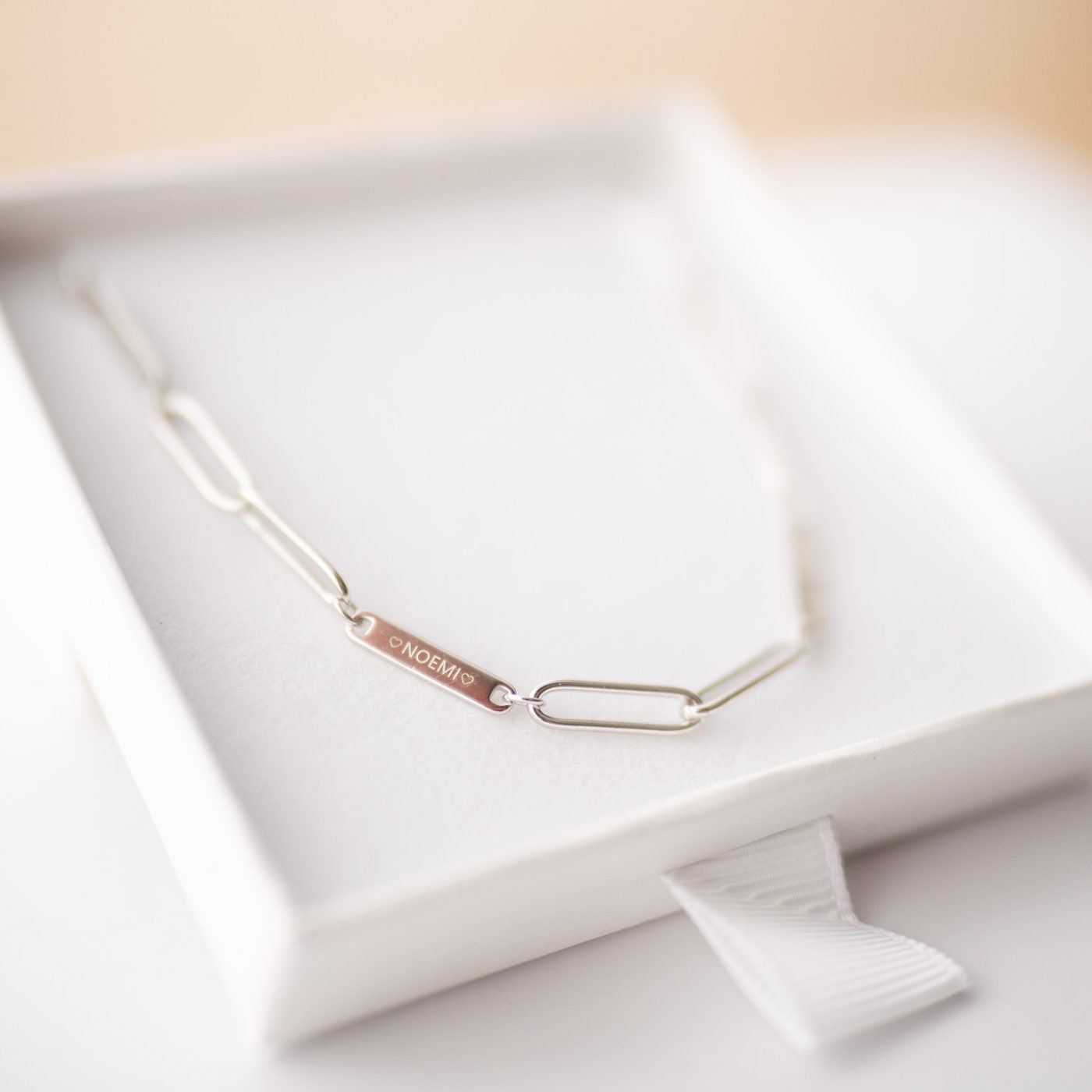 Family Chain Necklace Silver - So Loved Manufacture