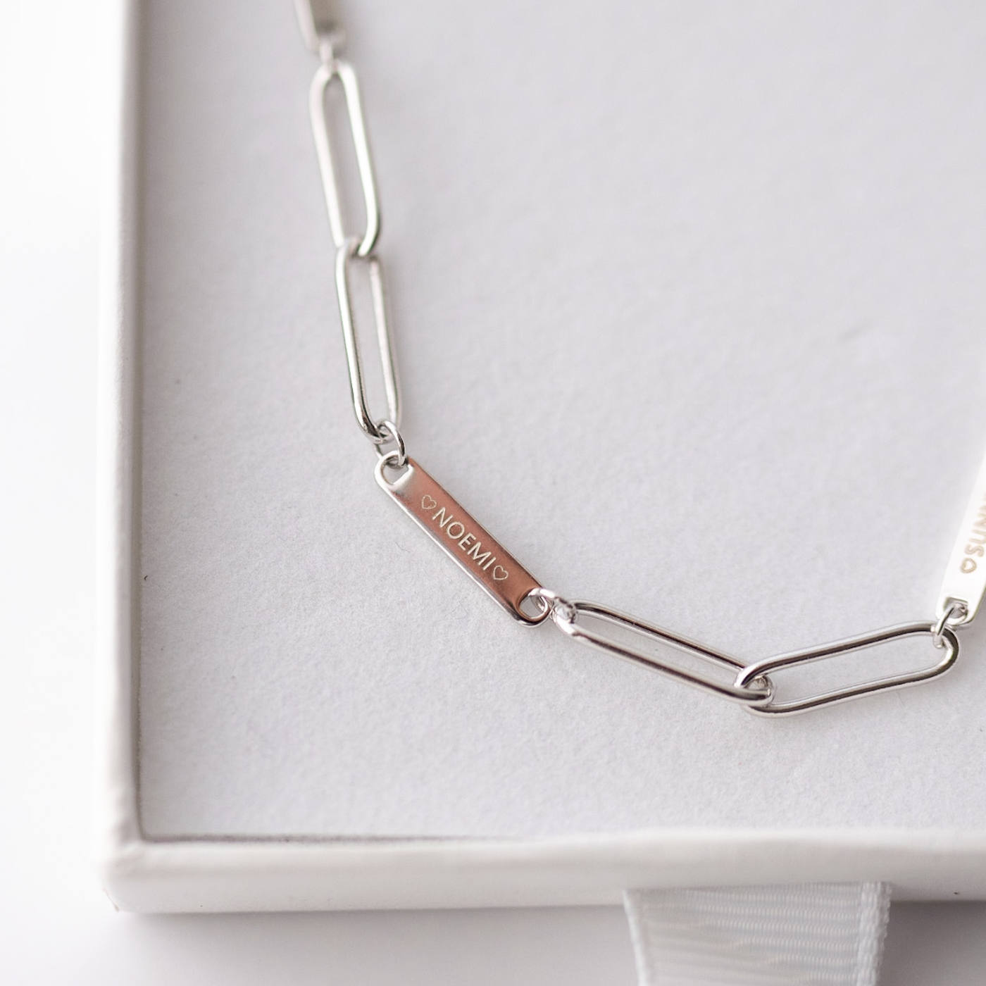 Family Chain Necklace Silver - So Loved Manufacture