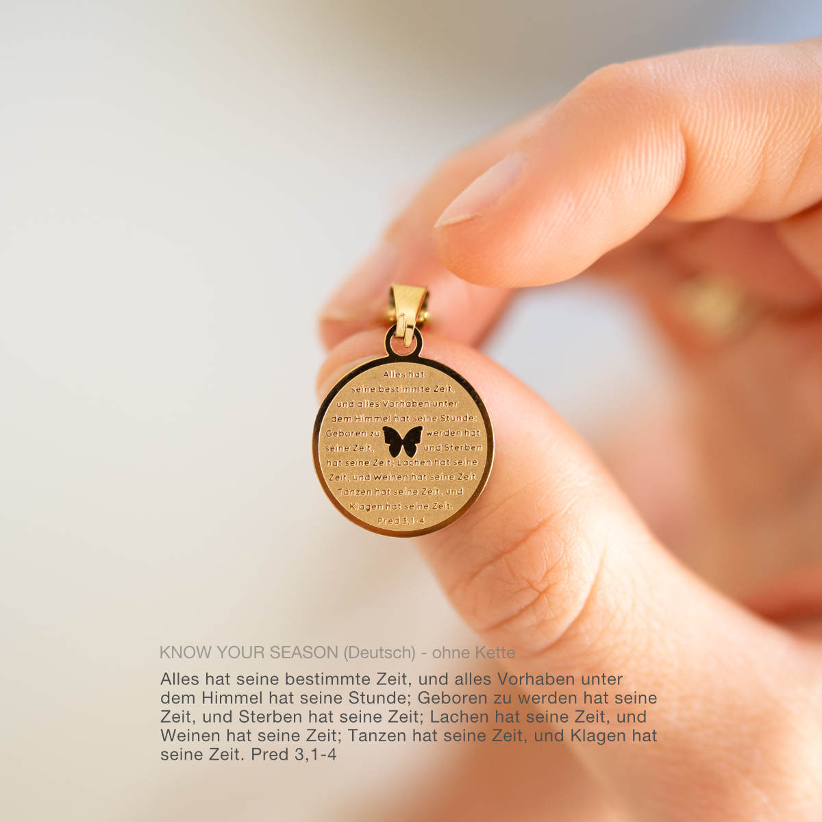 Know Your Season - Necklace