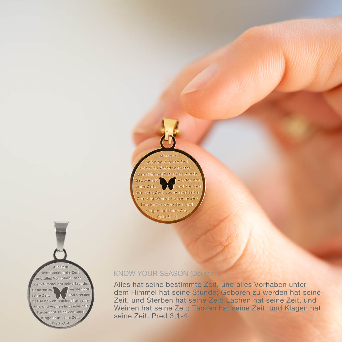 Know Your Season - Necklace