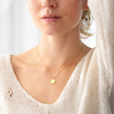 Coin Engrave Necklace (Stainless Steel)