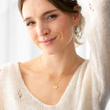 Coin Engrave Necklace (Stainless Steel)