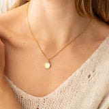 Coin Engrave Necklace (Stainless Steel)
