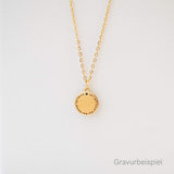 Coin Engrave Necklace (Stainless Steel)