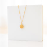 Coin Engrave Necklace (Stainless Steel)