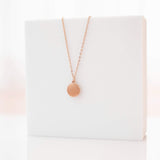 Coin Engrave Necklace (Stainless Steel)