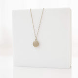 Coin Engrave Necklace (Stainless Steel)