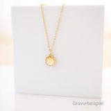 Coin Engrave Necklace (Stainless Steel)