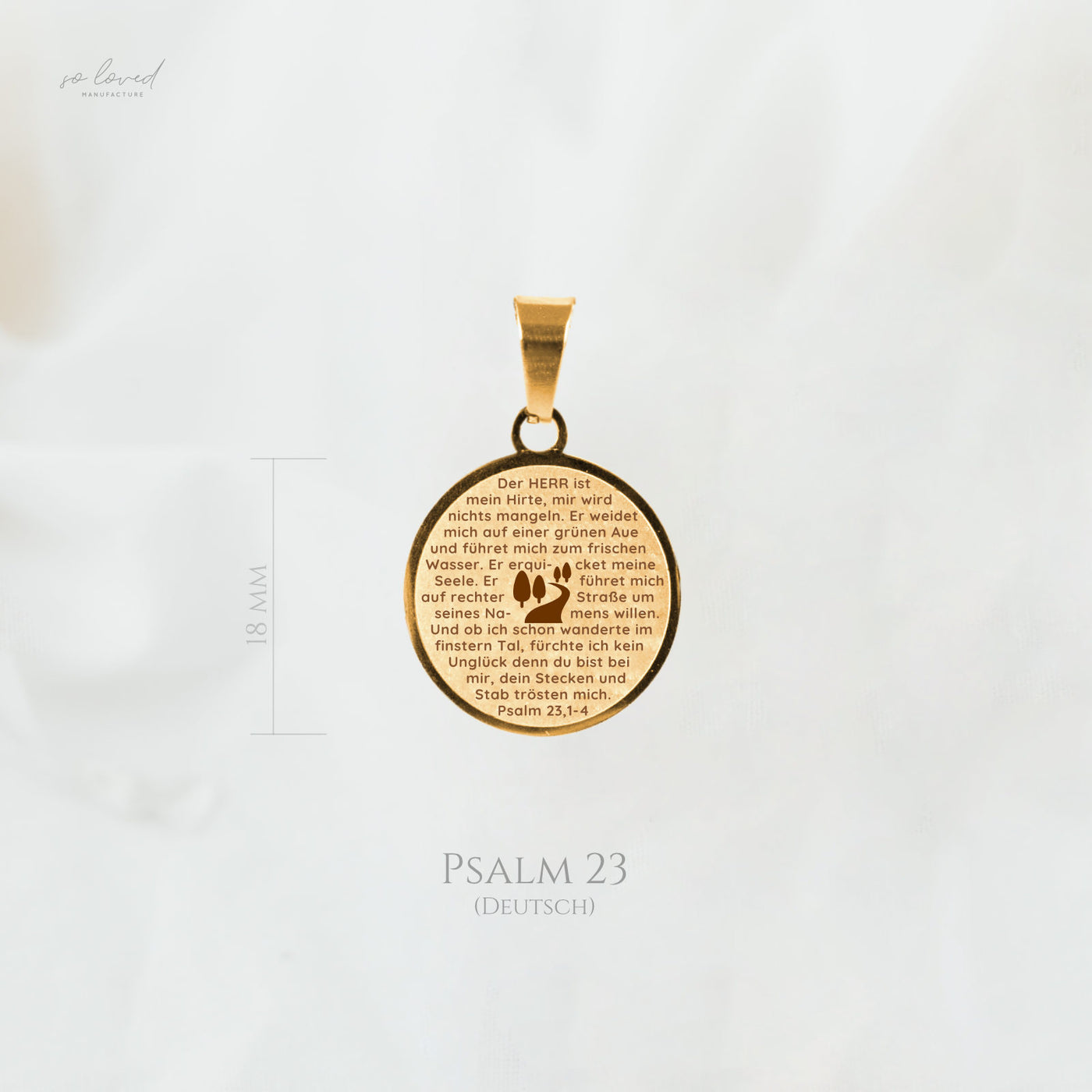 Psalm 23 Necklace