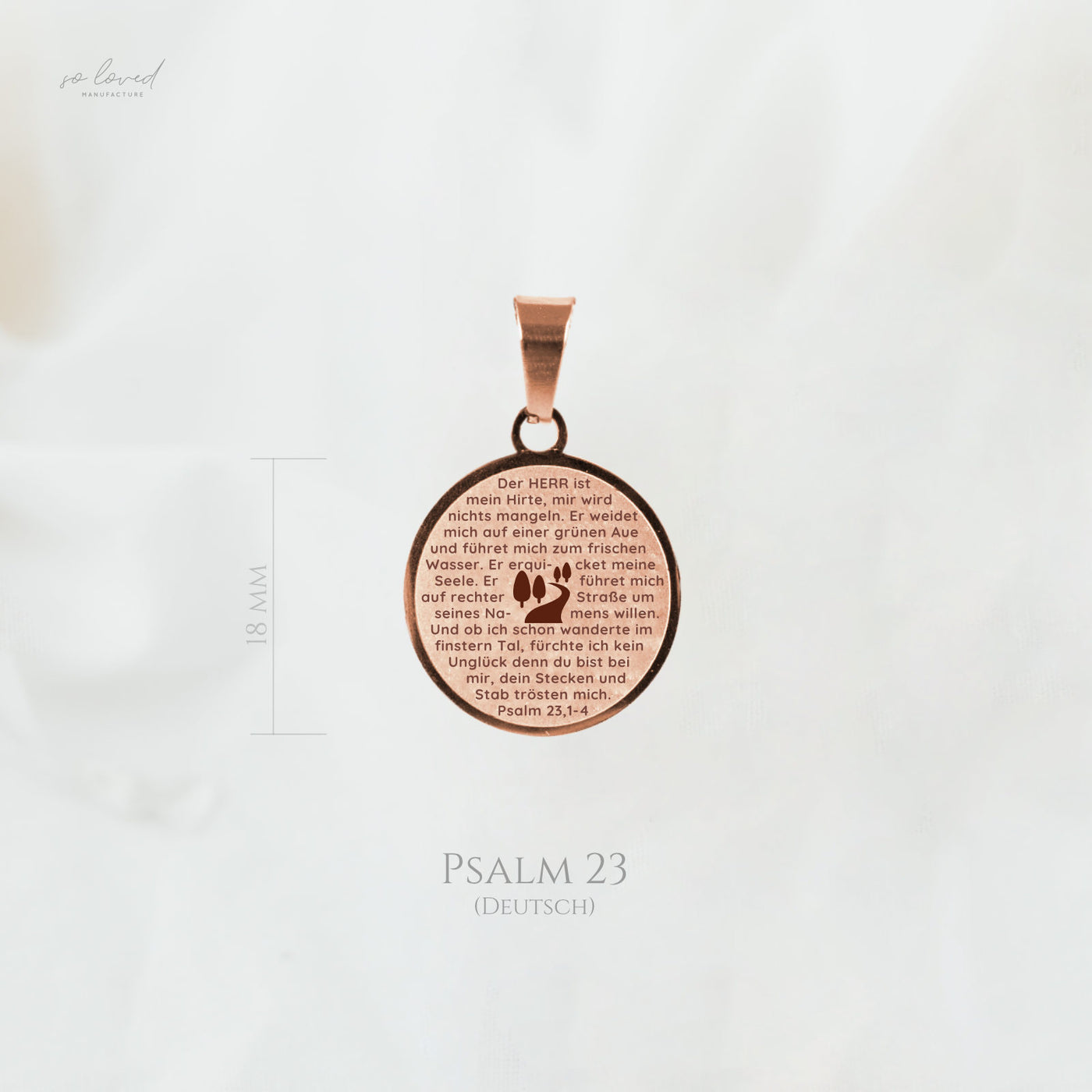 Psalm 23 Necklace
