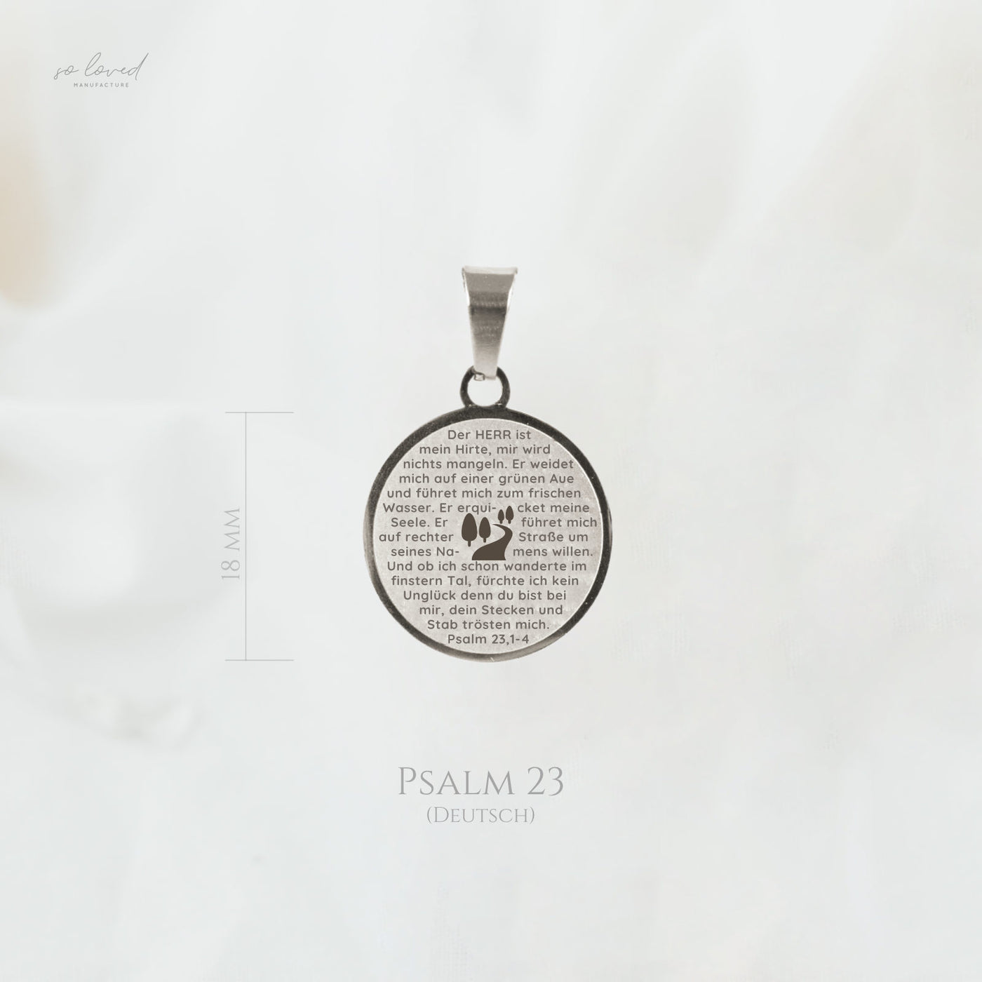 Psalm 23 Necklace