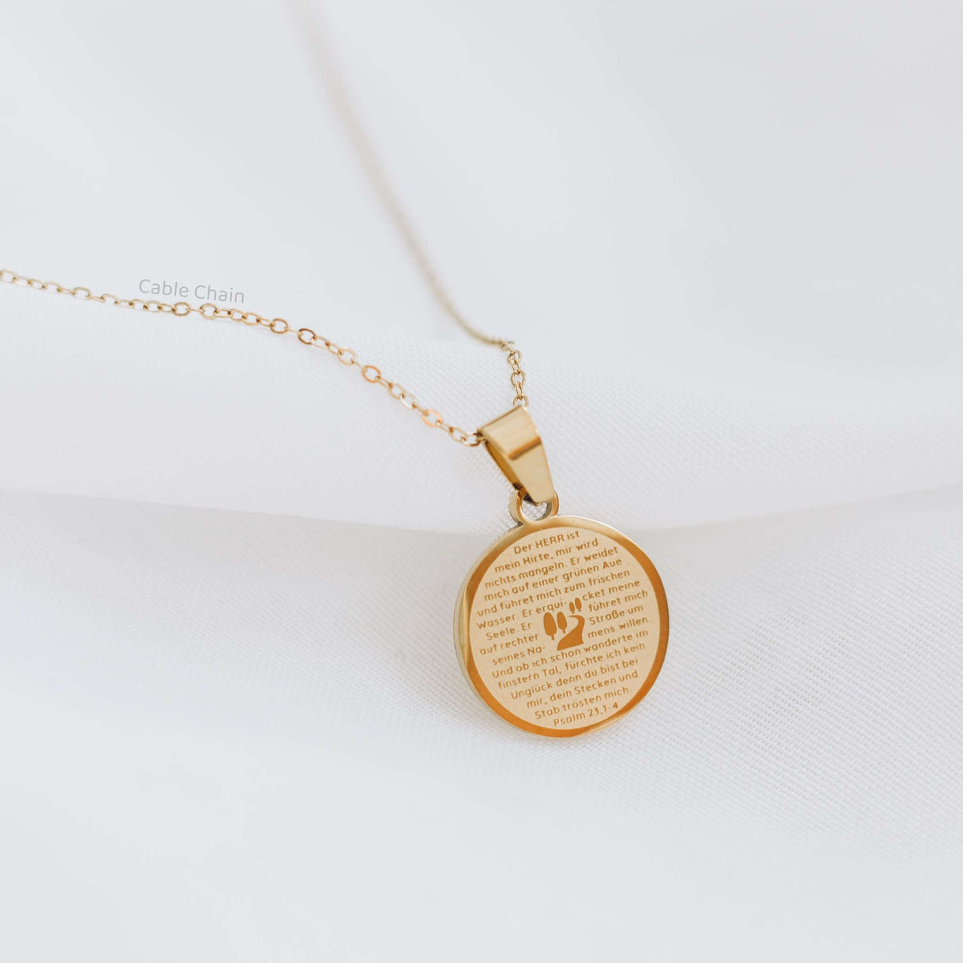 Psalm 23 Necklace