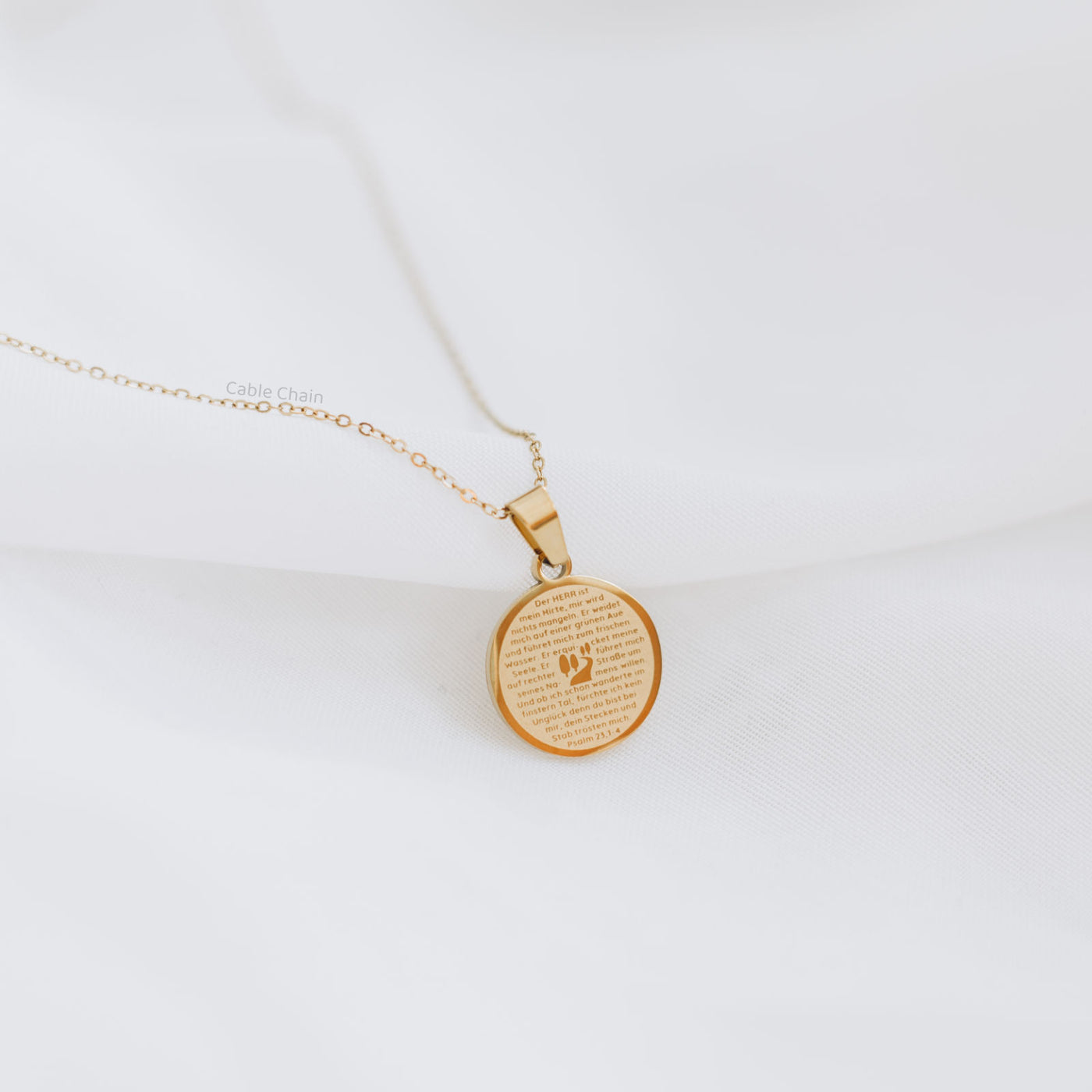 Psalm 23 Necklace