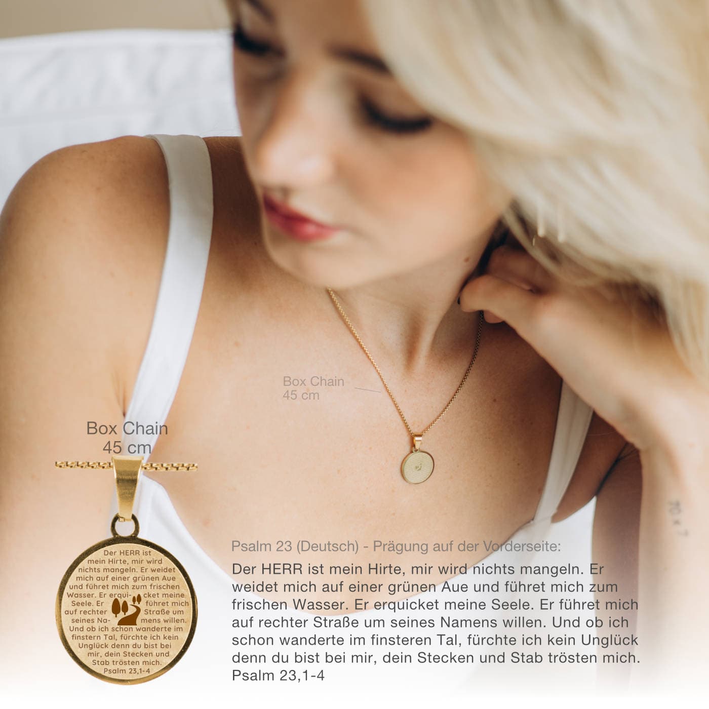 Psalm 23 Necklace