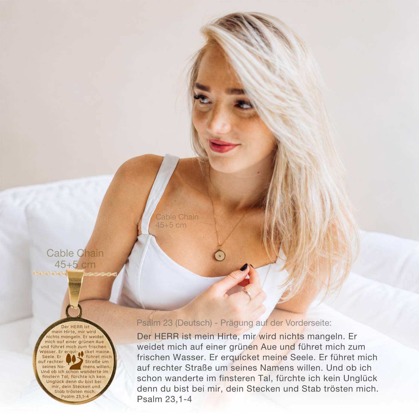 Psalm 23 Necklace