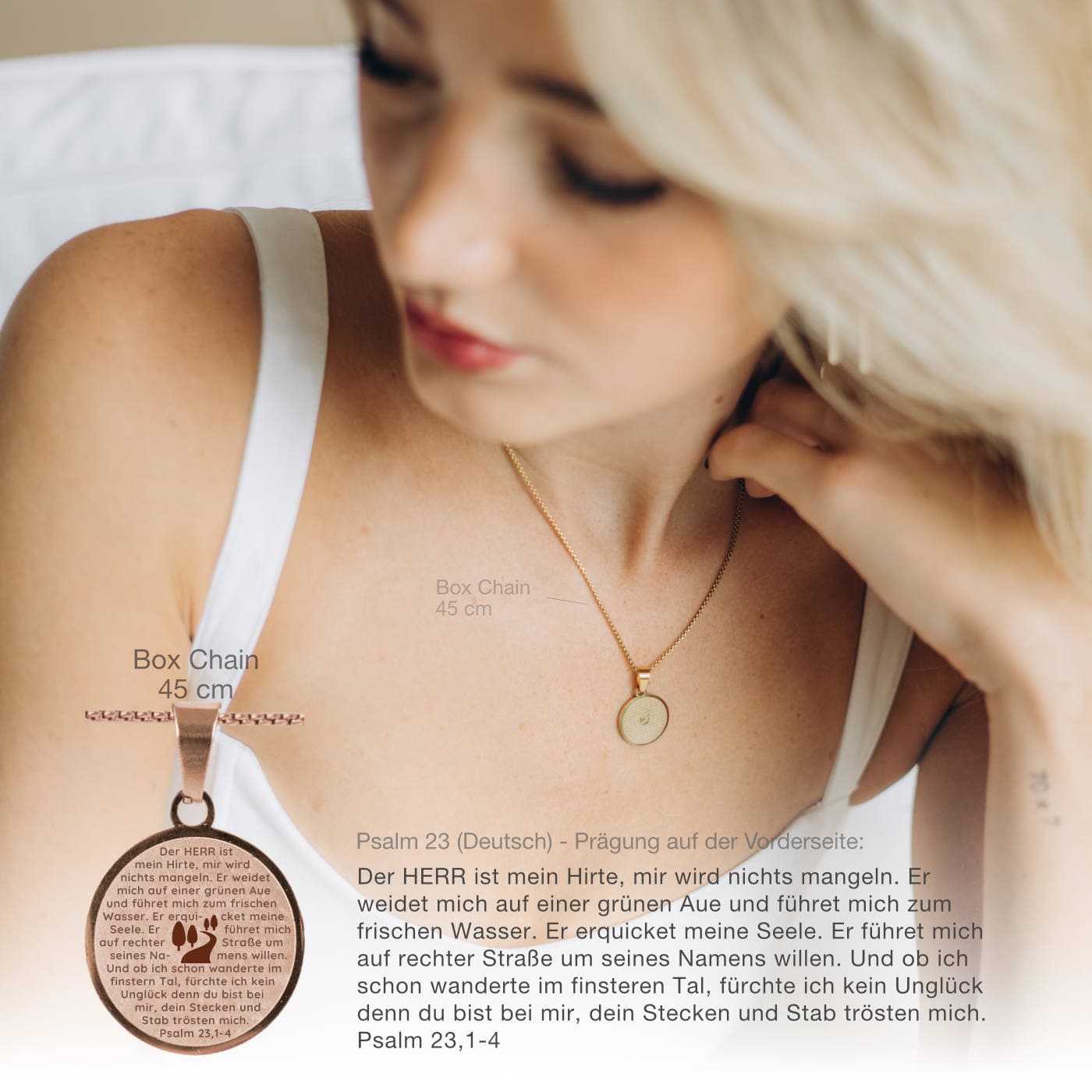 Psalm 23 Necklace