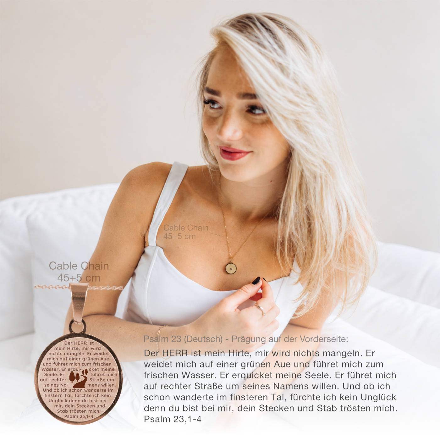 Psalm 23 Necklace