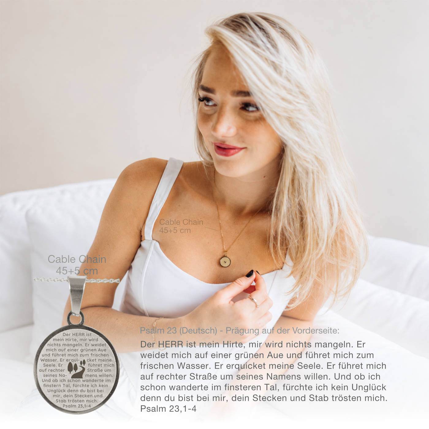 Psalm 23 Necklace