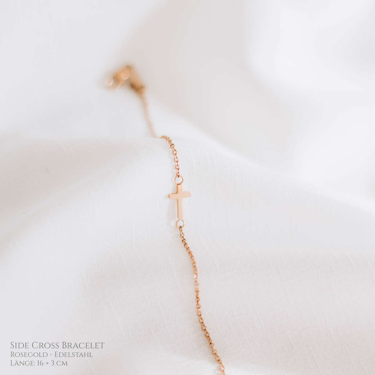 Side Cross Bracelet
