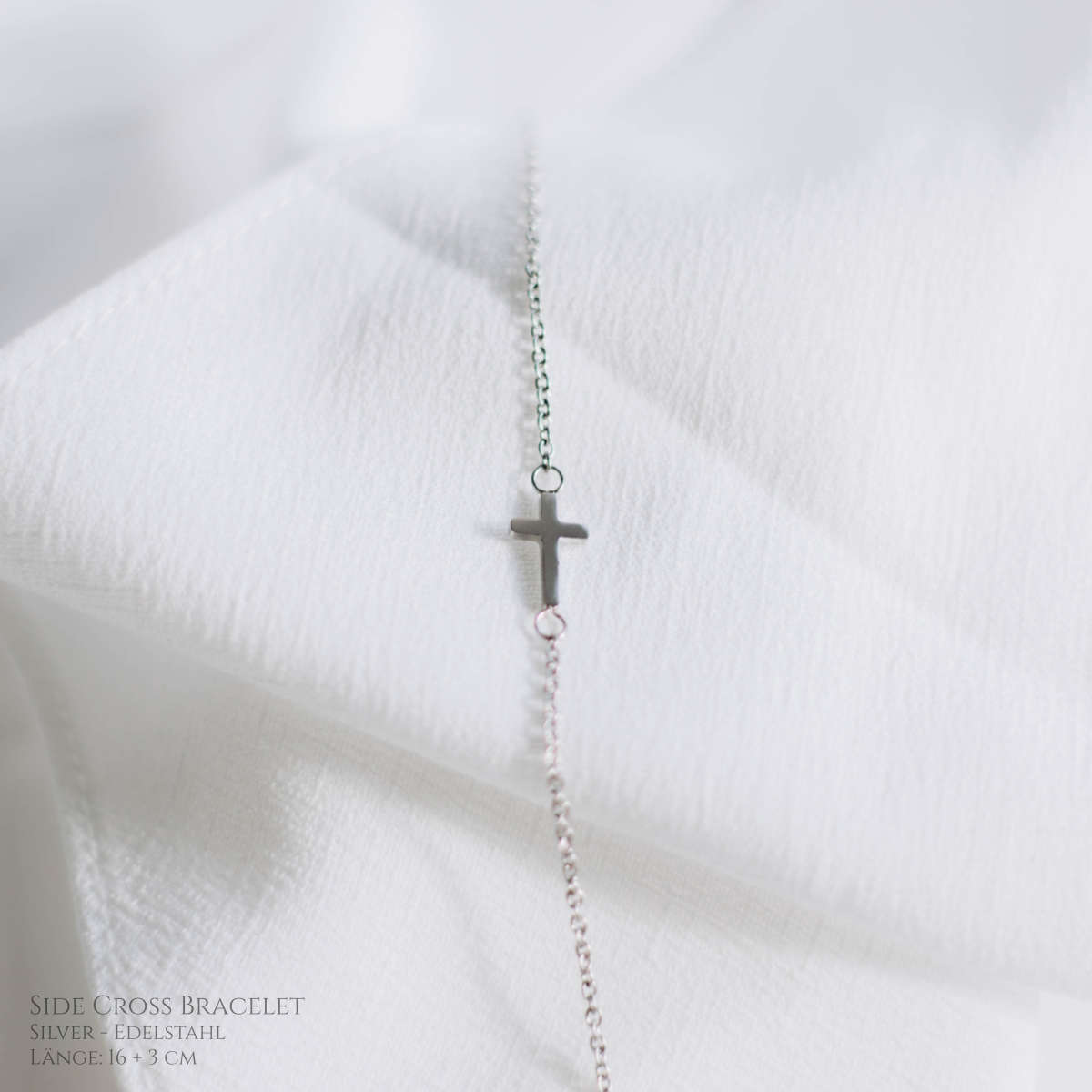 Side Cross Bracelet