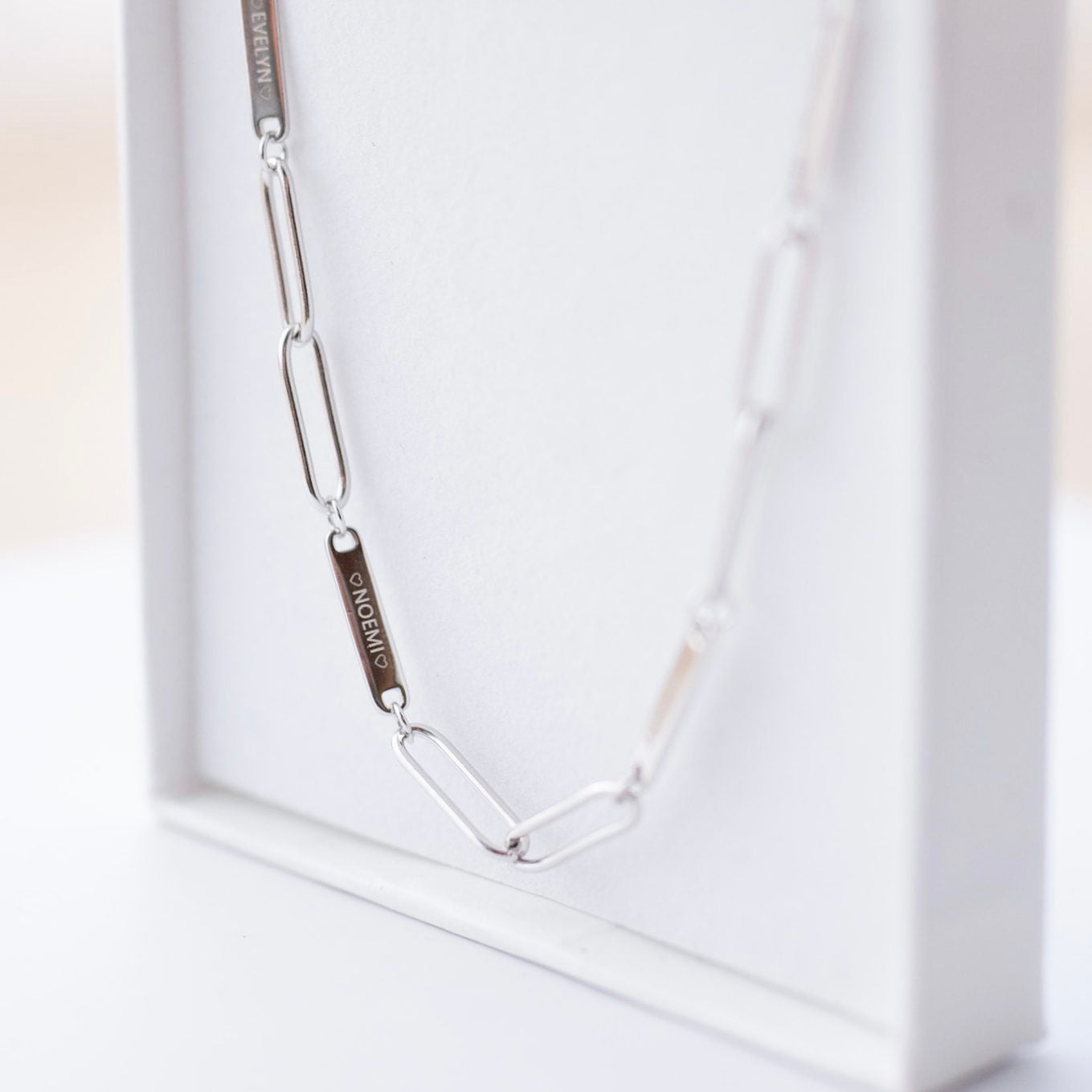 Family Chain Necklace Silver | Kette für €64.99 von So Loved Manufacture