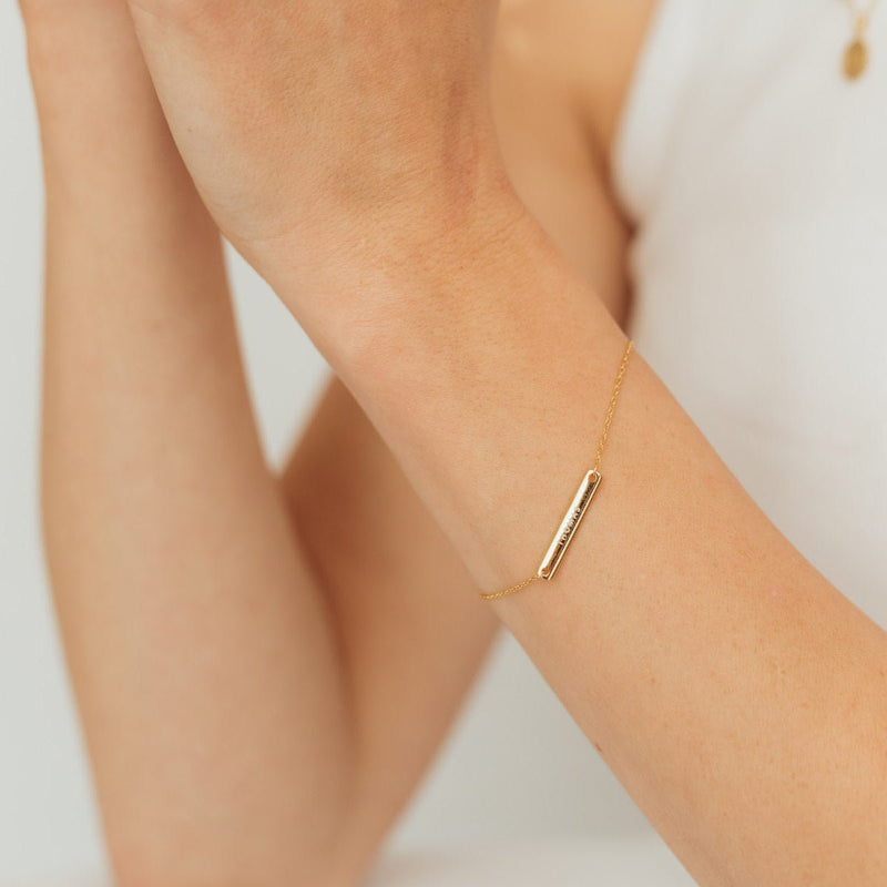 Bar Bracelet (Gold Vermeil) | Armband für €44.99 von So Loved Manufacture