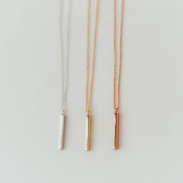 Bar Necklace (925er Silber) | Kette für €49.99 von So Loved Manufacture