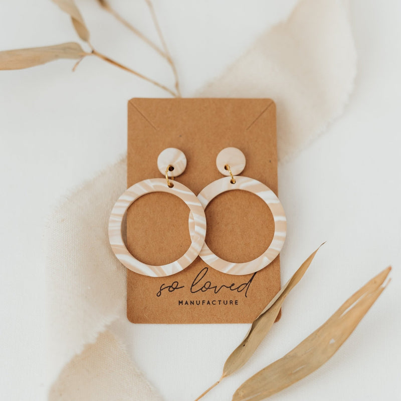 Circle (with cutout) | Ohrringe für €17.99 von So Loved Manufacture