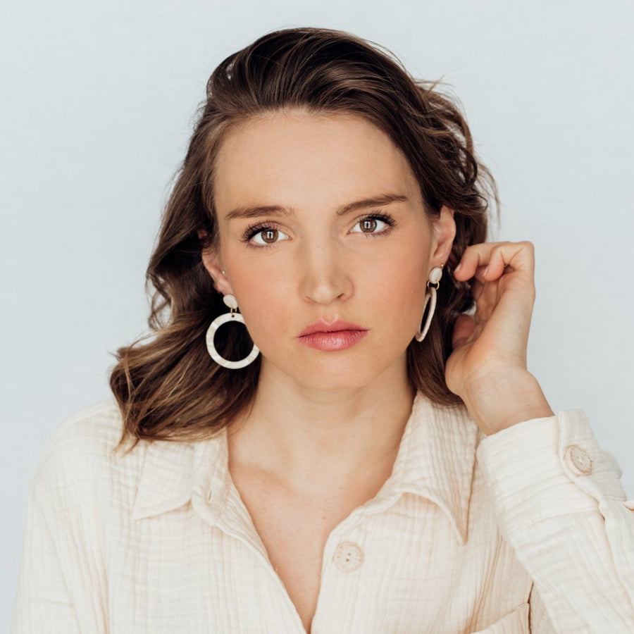 Circle (with cutout) | Ohrringe für €17.99 von So Loved Manufacture