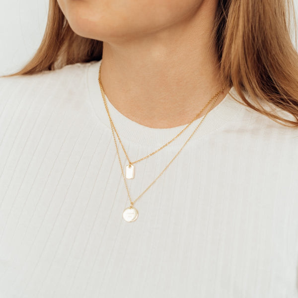 Coin Engrave Necklace | Kette für €49.99 von So Loved Manufacture