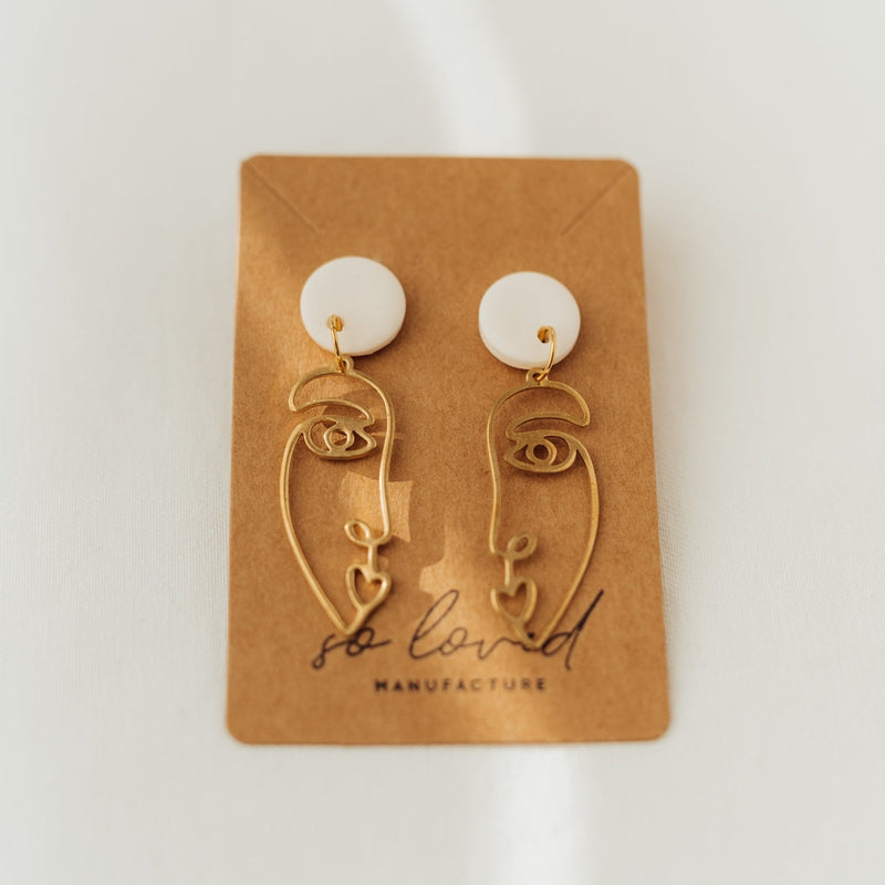 Face Big | Ohrringe für €18.99 von So Loved Manufacture