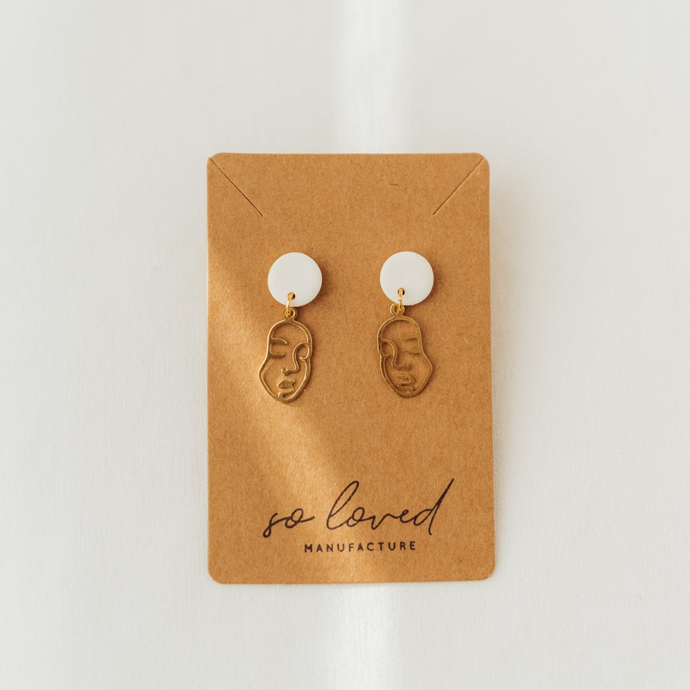 Face Small | Ohrringe für €14.99 von So Loved Manufacture
