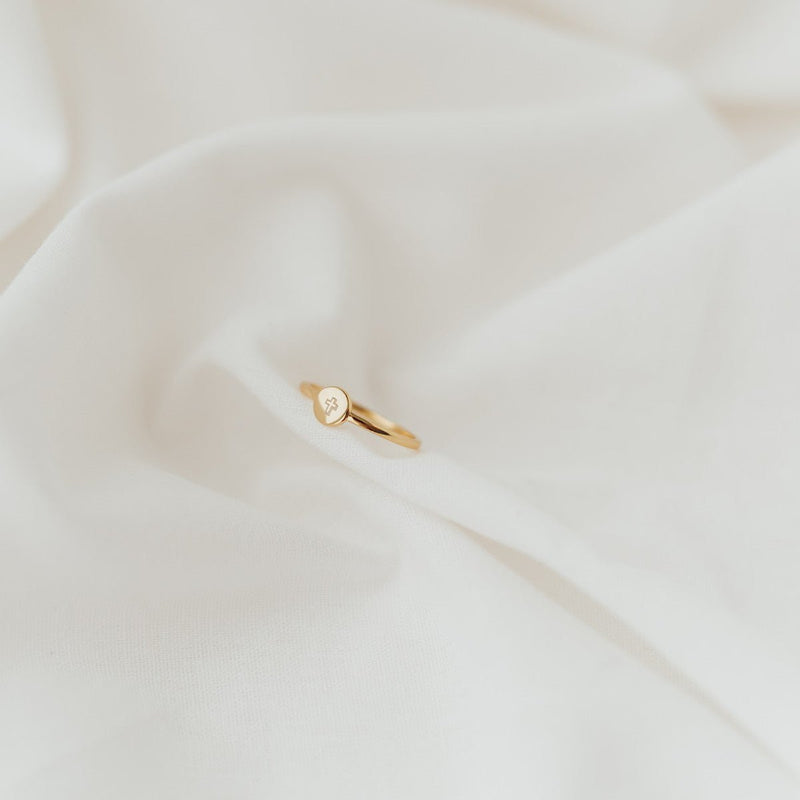 Initial Ring (Gold Vermeil) | Ringe für €39.99 von So Loved Manufacture
