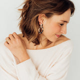 Leo Circle (with cutout) | Ohrringe für €17.99 von So Loved Manufacture