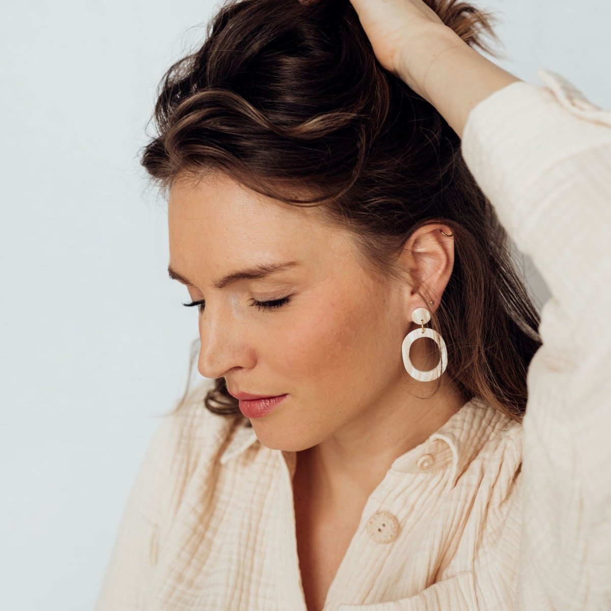 Oval (with cutout) | Ohrringe für €17.99 von So Loved Manufacture