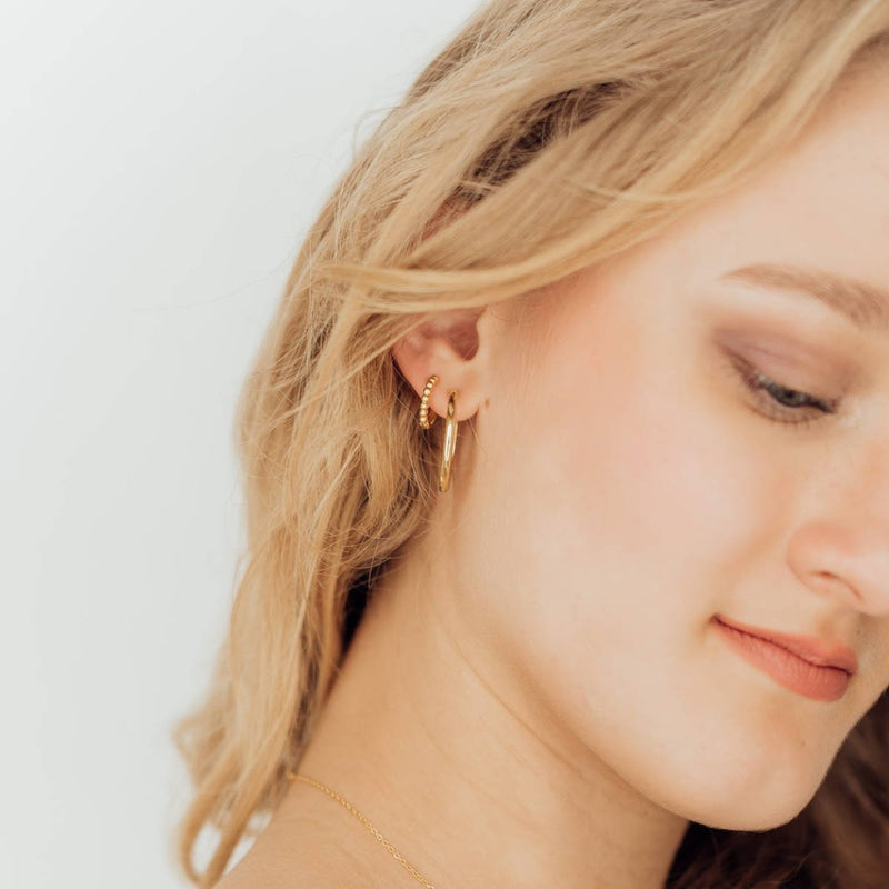 Yuna Hoops | Ohrringe für €29.99 von So Loved Manufacture